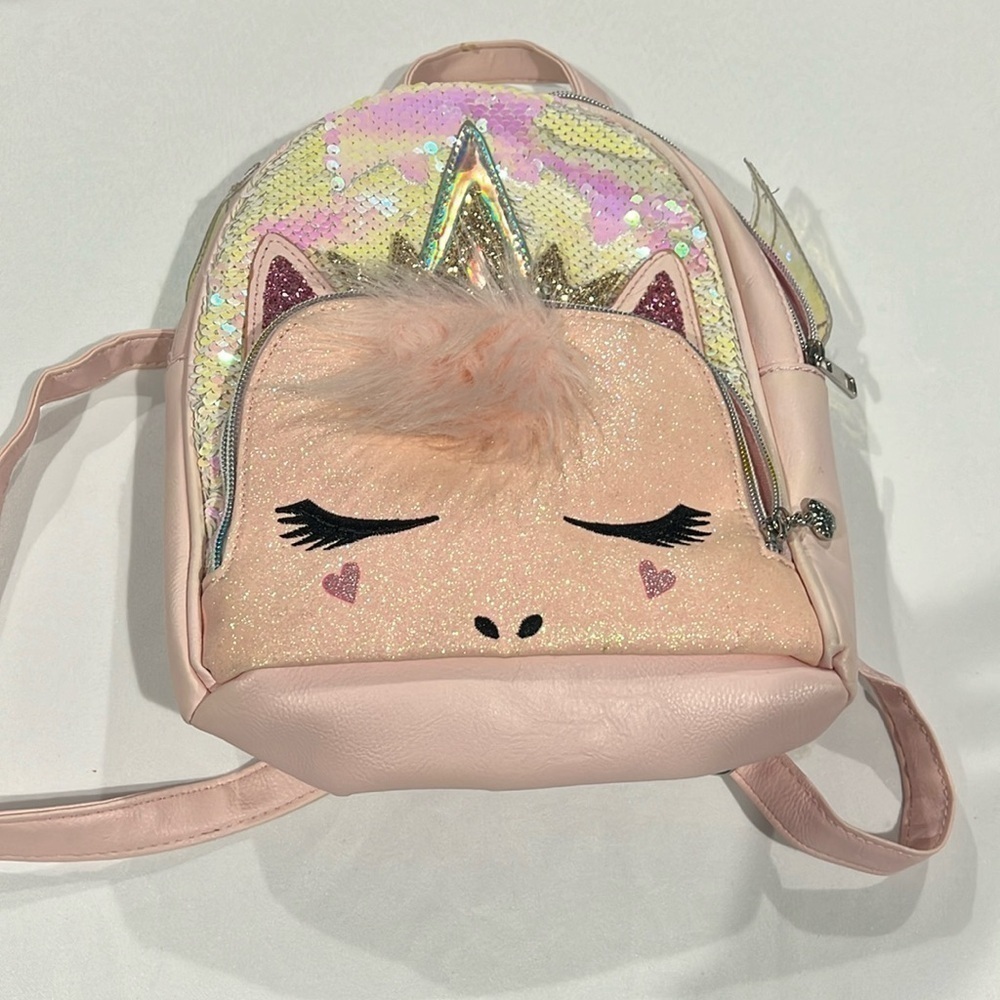 Unicorn small backpack.